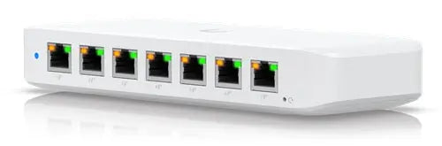 Ubiquiti Ultra 42W 8-Port GbE PoE Switch – Compact Layer 2, 7 PoE/PoE+ Ubiquiti