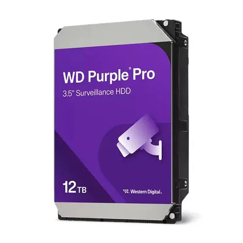 WD Purple Pro 12TB Surveillance HDD – SATA – WD122PURP Western Digital