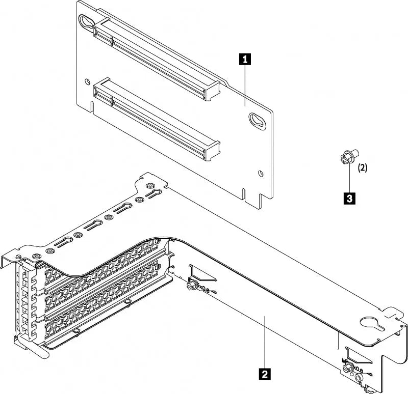 LEN SVR THINKSYSTEM-RISER-KIT-7XH7A02678 Lenovo