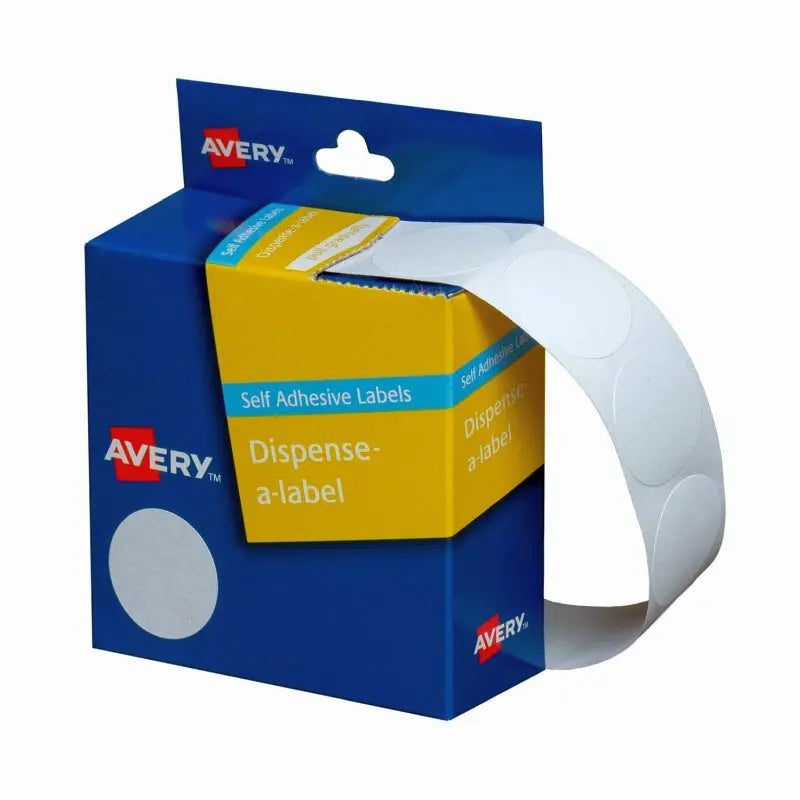 Avery Disp White 24mm Roll550 Avery