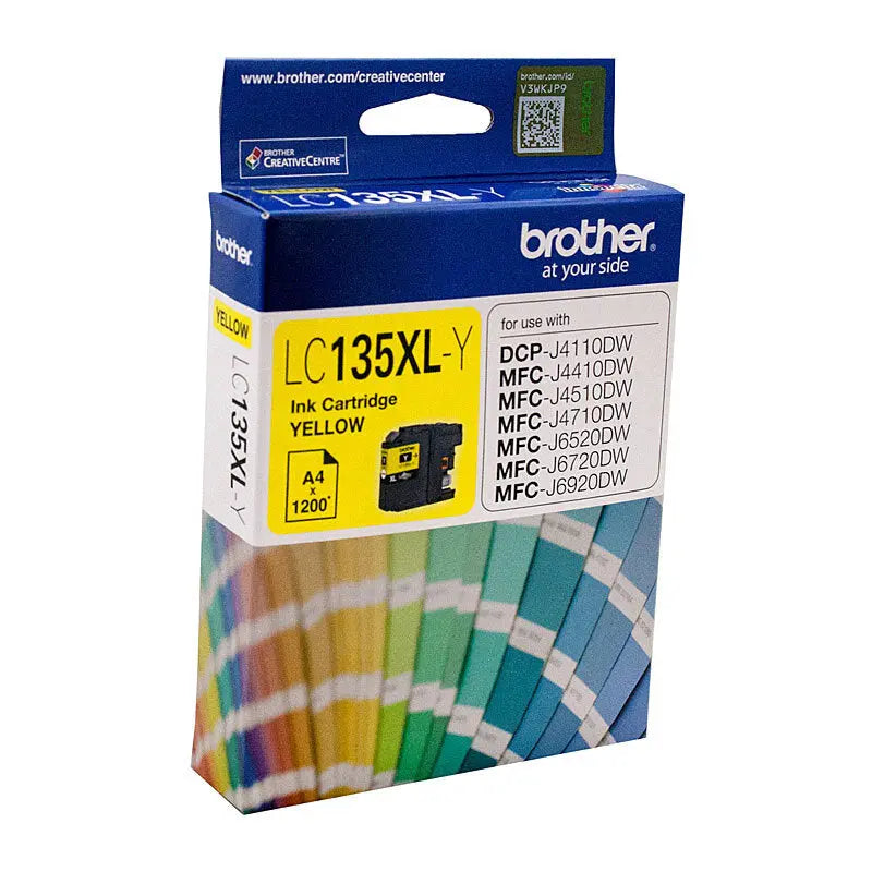 Brother LC135XL Yell Ink Cart Brother
