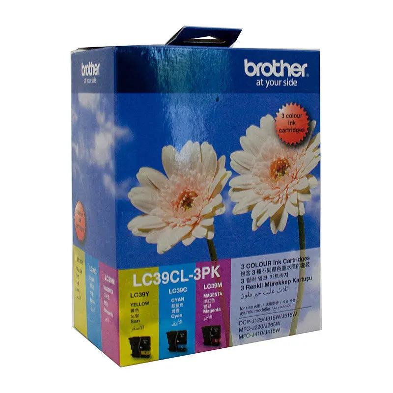 Brother LC39 CMY Colour Pack Brother