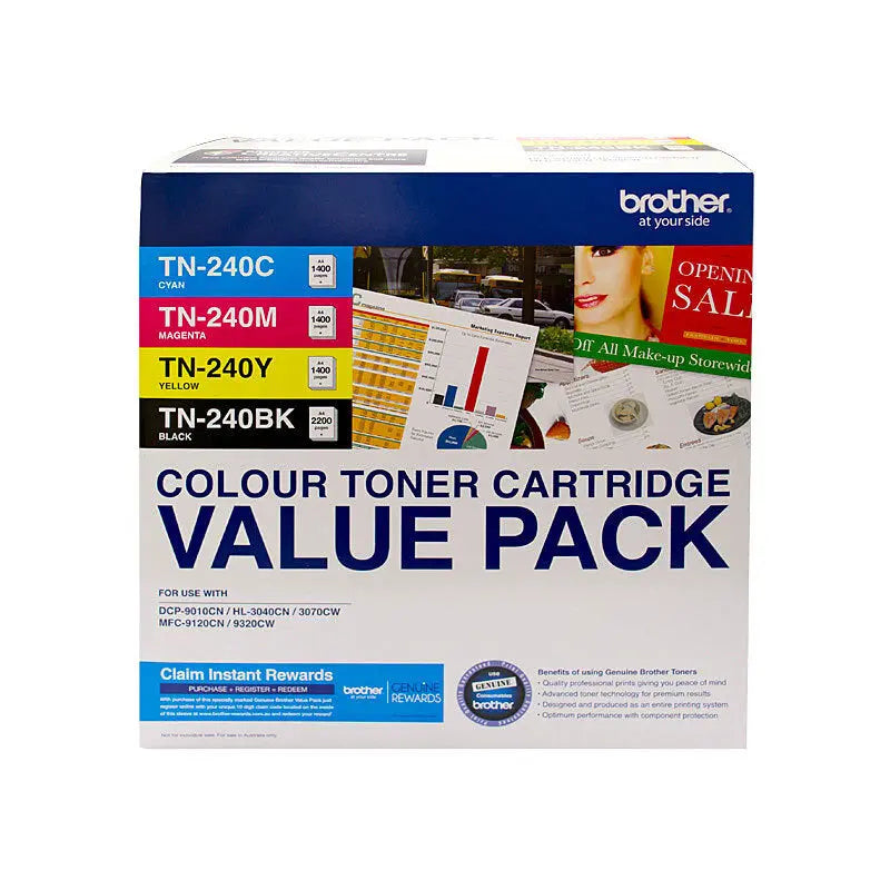 Brother TN240 Colour 4 Pack Brother