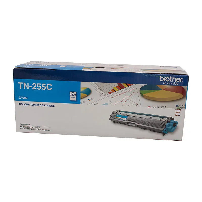 Brother TN255 Cyan Toner Cart Brother
