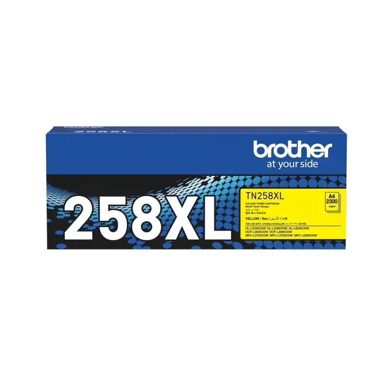 Brother TN258XL Yel Toner Cart Brother
