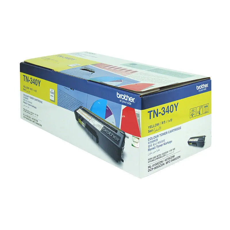 Brother TN340 Yell Toner Cart Brother