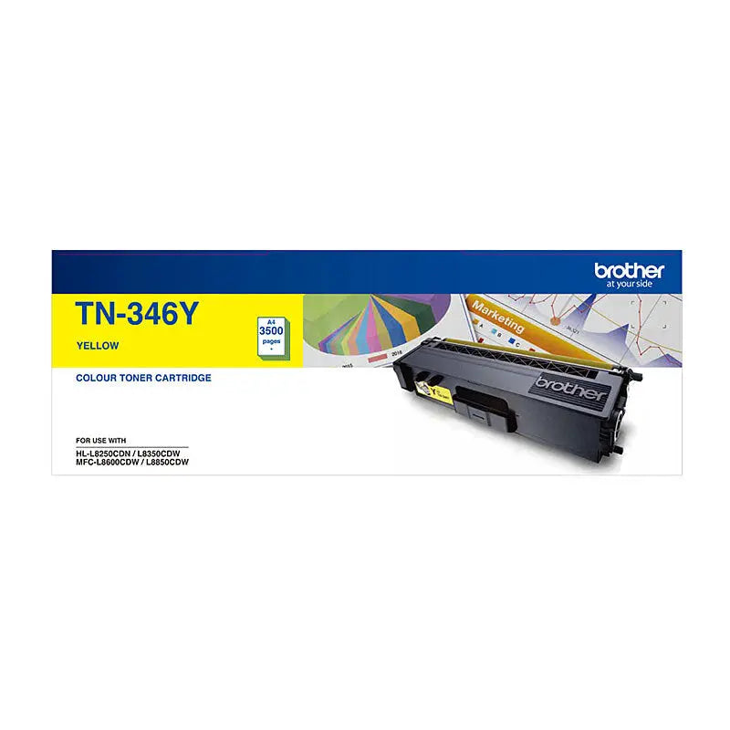 Brother TN346 Yell Toner Cart Brother
