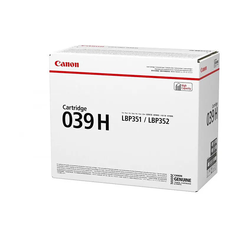 Canon CART039II Blk HY Toner Canon