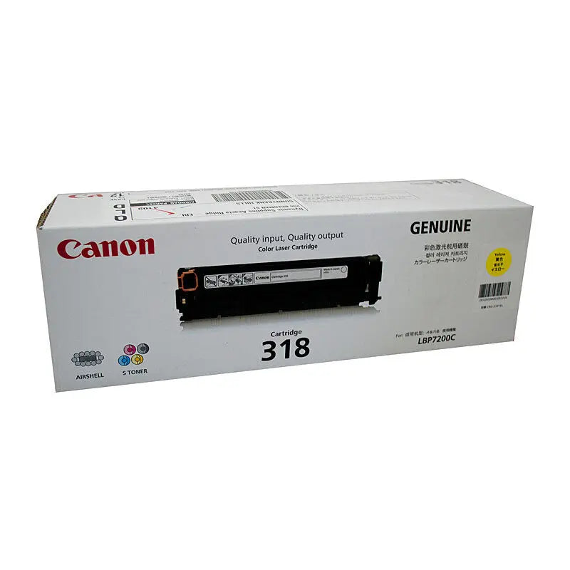 Canon CART318 Yellow Toner Canon