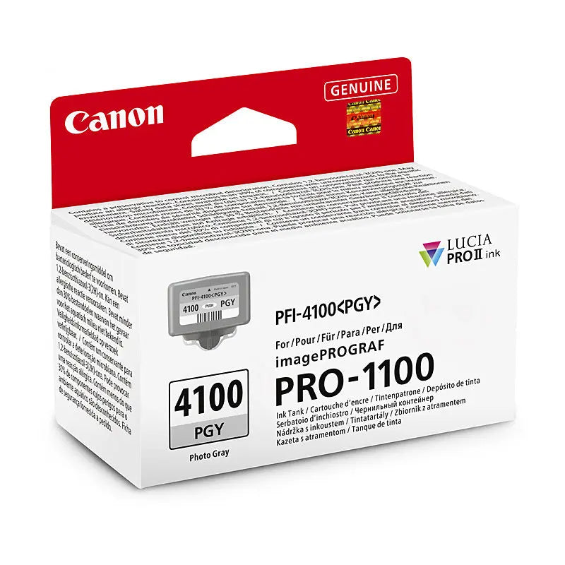 Canon PFI4100 Photo Grey Ink Cart Canon