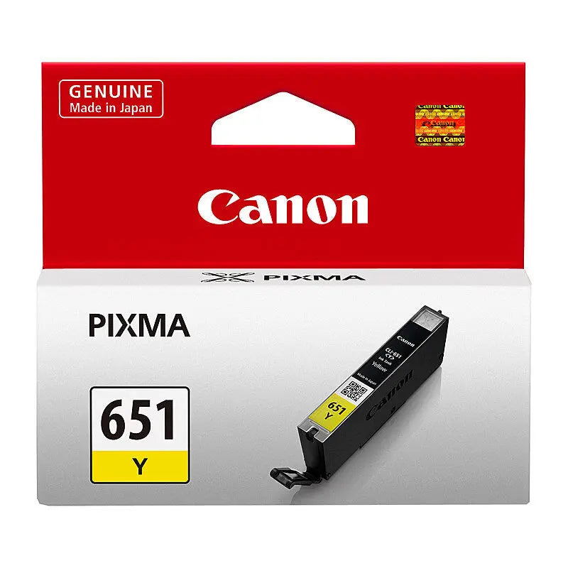 Canon CLI651 Yellow Ink Cart Canon