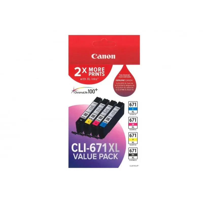 Canon CLI671XL Value Pack Canon