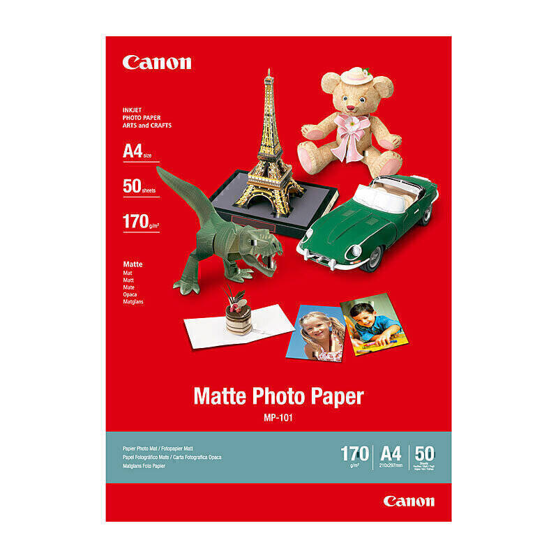 Canon MP-101 Matte Photo Paper A4 – 50 Sheets