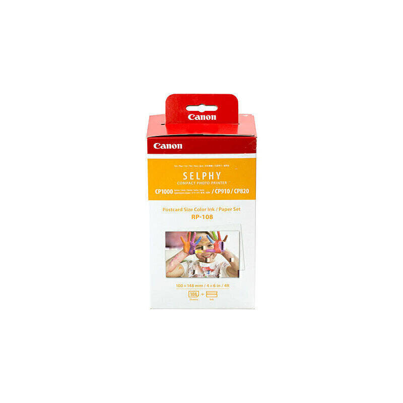Canon RP-108 Ink & Paper Pack – CRP108