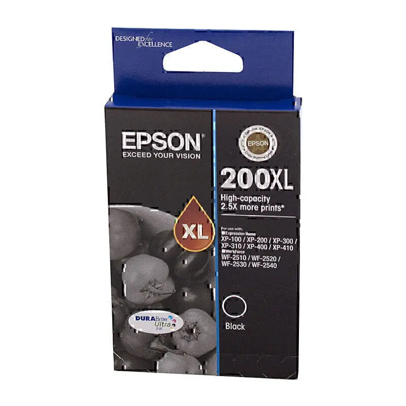 Epson 200XL Black Ink Cartridge Epson