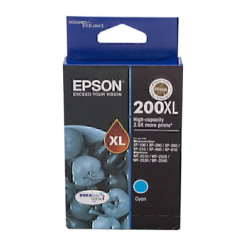 Epson 200XL Cyan Ink Cartridge Epson