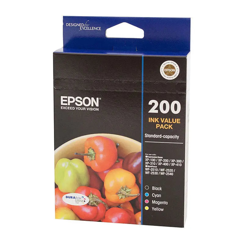 Epson 200 4 Ink Value Pack Epson