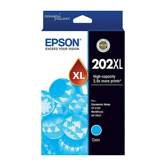 Epson 202XL Cyan Ink Cartridge Epson