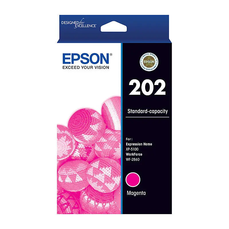 Epson 202 Magenta Ink Cartridge Epson