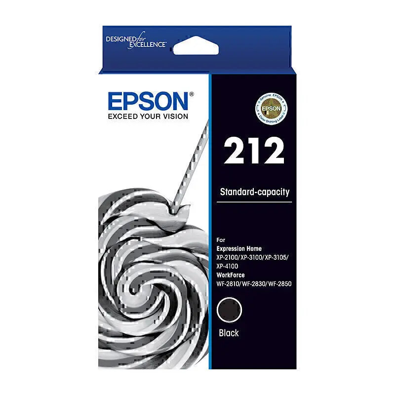 Epson 212 Black Ink Cartridge Epson