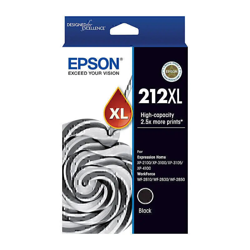 Epson 212XL Black Ink Cartridge Epson