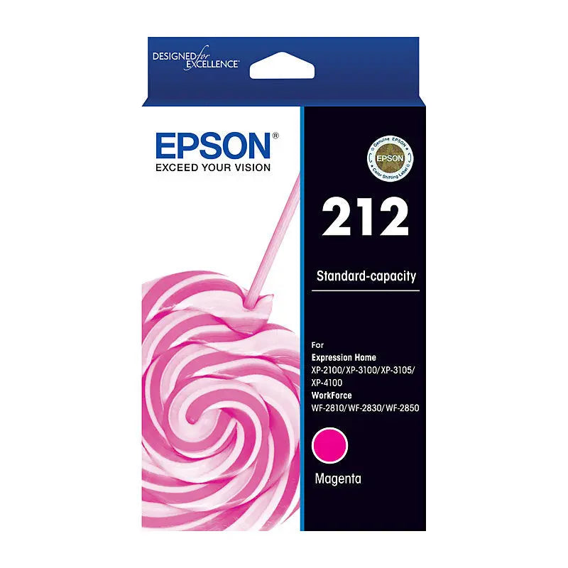 Epson 212 Magenta Ink Cartridge Epson