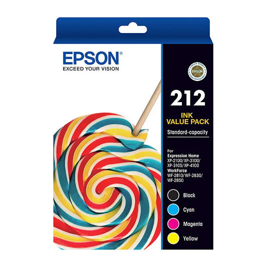 Epson 212 4 Ink Value Pack Epson