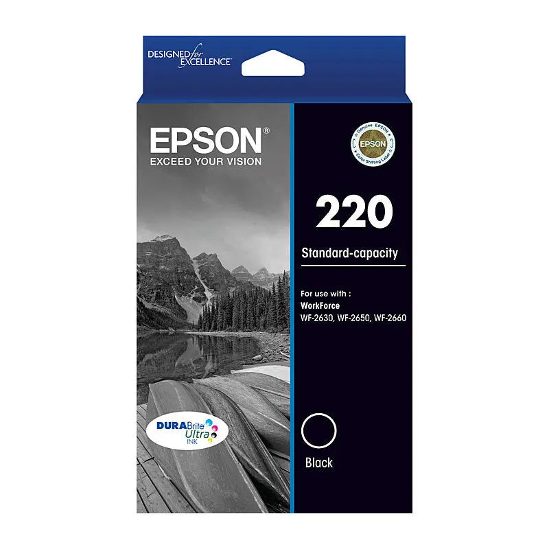 Epson 220 Black Ink Cartridge Epson