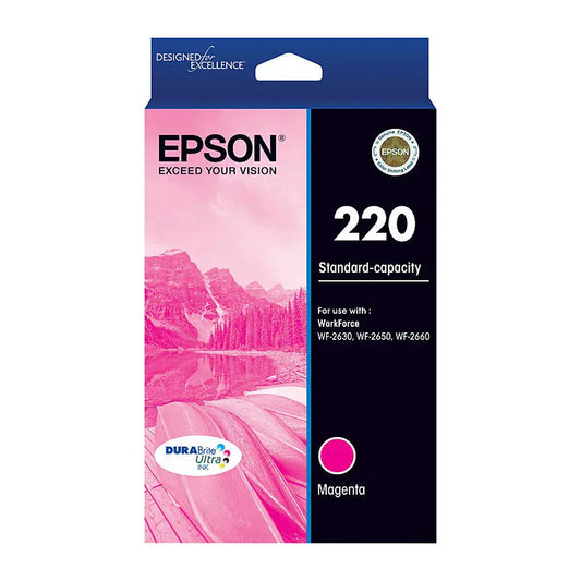 Epson 220 Magenta Ink Cartridge Epson