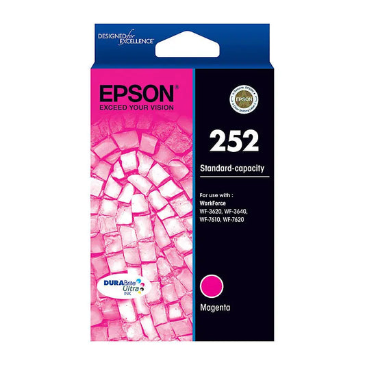 Epson 252 Magenta Ink Cartridge Epson