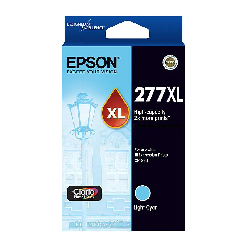Epson 277XL Light Cyan Ink Cartridge Epson