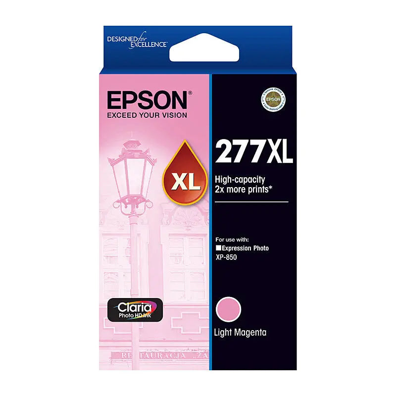 Epson 277XL Light Magenta Ink Cartridge Epson