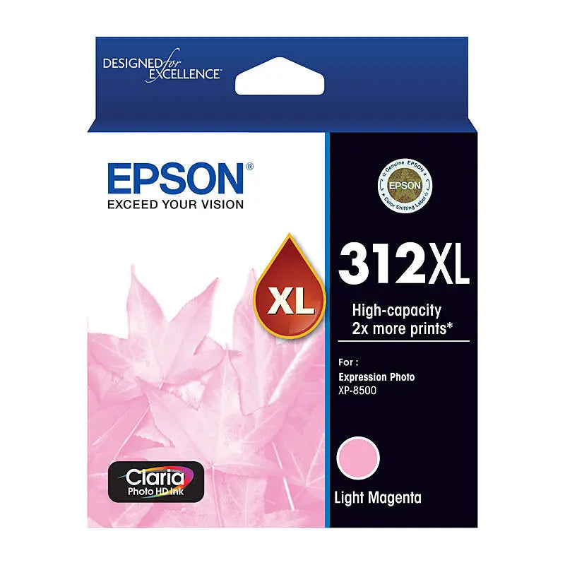 Epson 312XL Light Magenta Ink Cartridge Epson