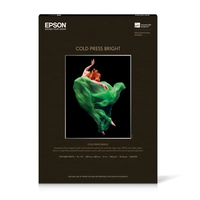 Epson S042310 Cold Press A3+ Paper Epson