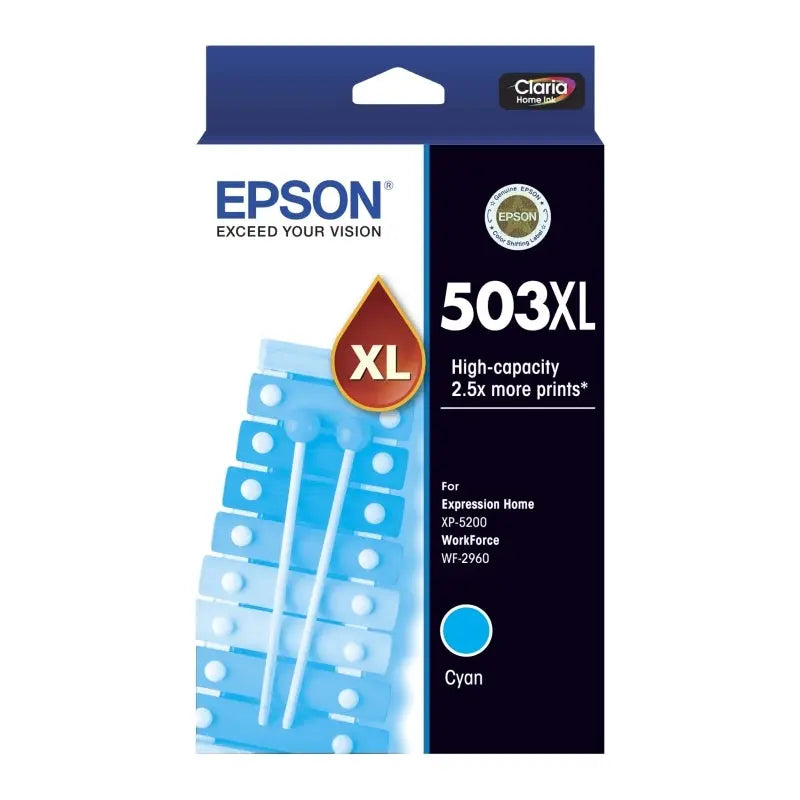 Epson 503XL Cyan Ink Cartridge Epson