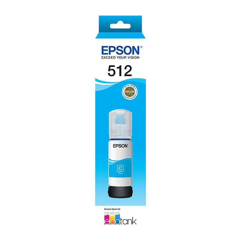 Epson T512 Cyan EcoTank Bottle Epson
