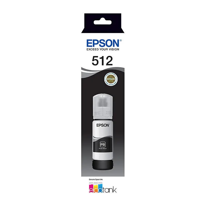 Epson T512 Black EcoTank Bottle Epson