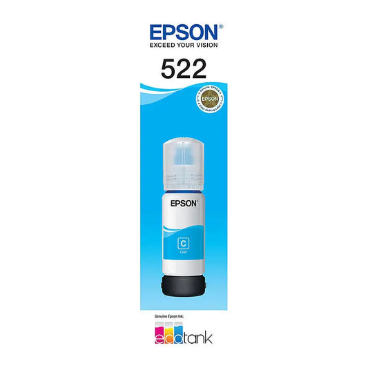 Epson T522 Cyan EcoTank Bottle Epson