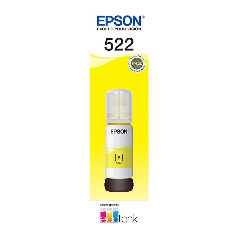 Epson T522 Yellow EcoTank Bottle Epson