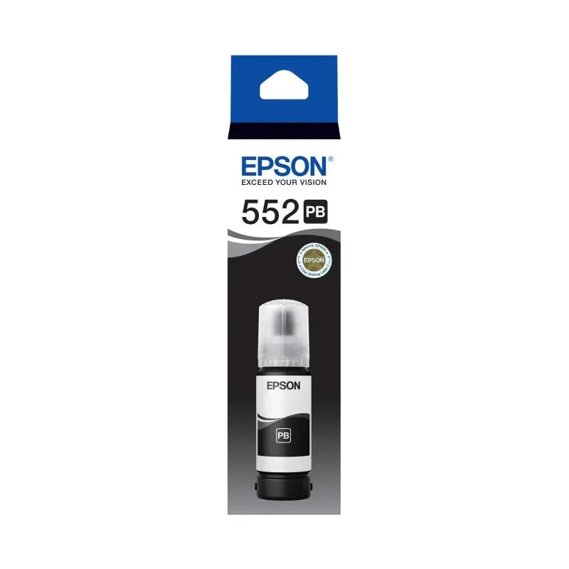 Epson T552 Photo Black EcoTank Ink Bottle Epson