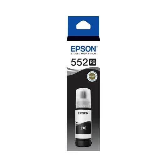 Epson T552 Photo Black EcoTank Ink Bottle Epson