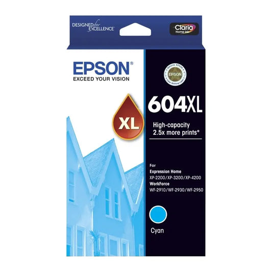 Epson 604XL Cyan Ink Cartridge Epson