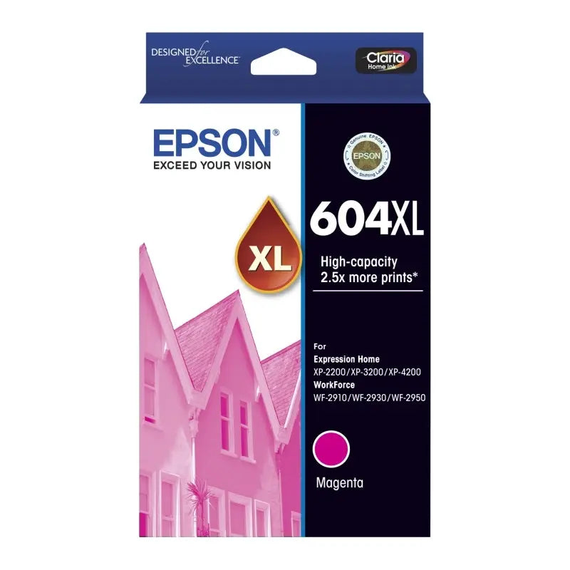 Epson 604XL Magenta Ink Cartridge Epson
