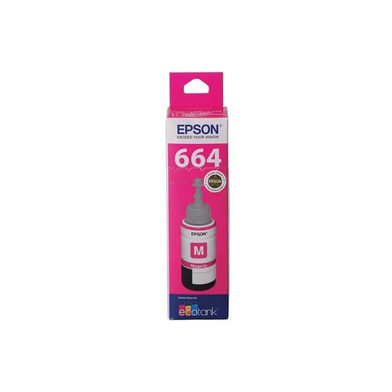 Epson T664 Magenta EcoTank Ink Bottle Epson