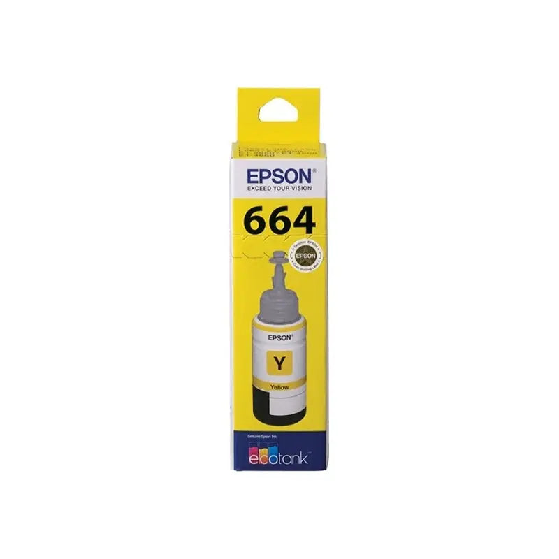 Epson T664 Yellow EcoTank Ink Bottle Epson