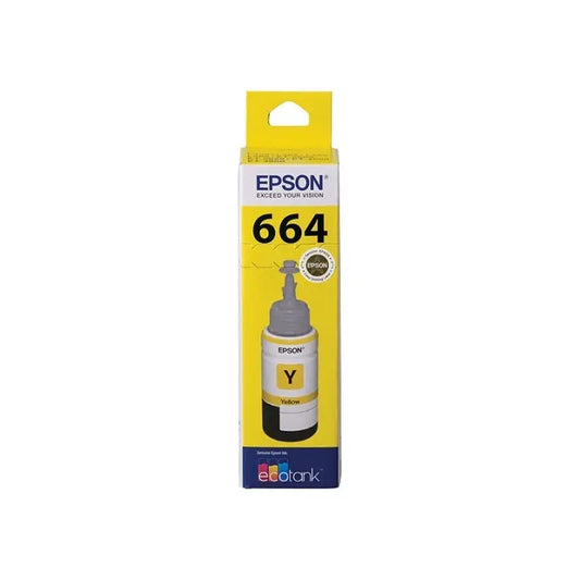 Epson T664 Yellow EcoTank Ink Bottle Epson