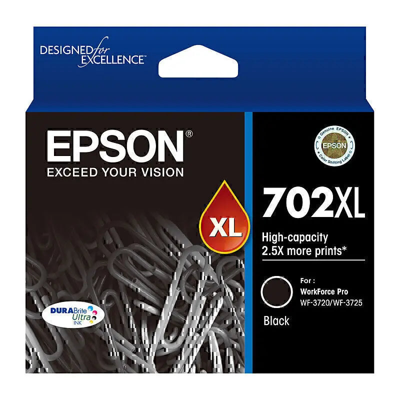 Epson 702XL Black Ink Cart | Conford IT