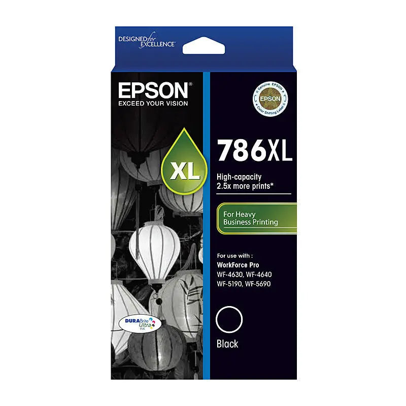Epson 786XL Black Ink Cartridge Epson