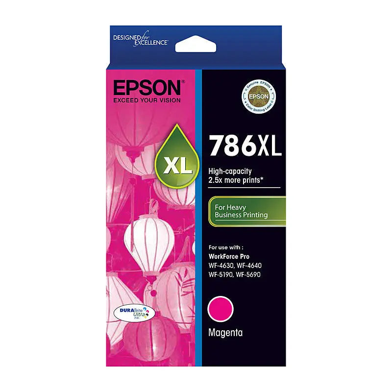 Epson 786XL Magenta Ink Cartridge Epson