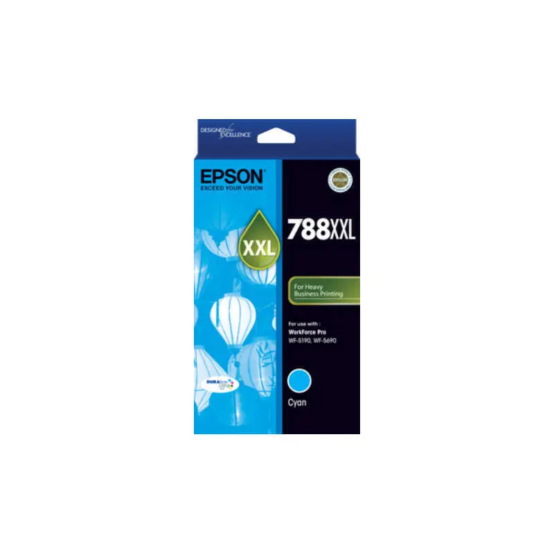 Epson 788XXL Cyan Ink Cartridge Epson